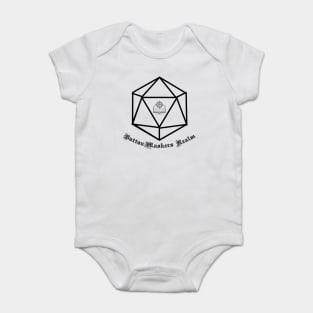 Button Mashers Realm Logo Baby Bodysuit